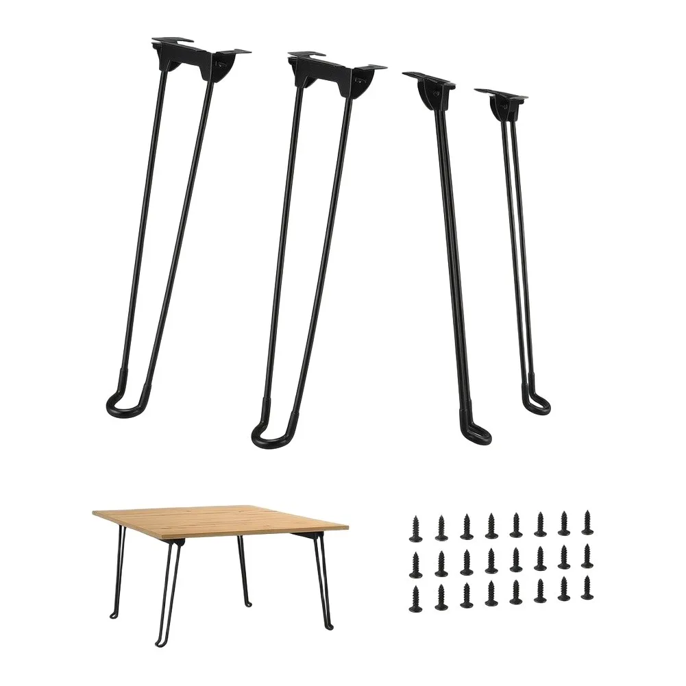 For Camping Foldable Table Legs Camping Table Frame Treated Metal Construction Weatherproof Metal Build For Camping
