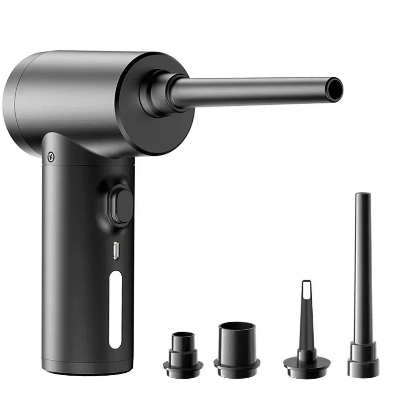 

%A For Wireless Air Duster 50000 RPM Dust Blowing Gun USB Compressed Air Blower Cleaning for Computer Laptop Keyboard Camera