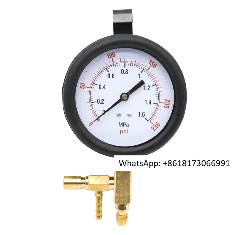 TU-620 fuel  pressure gauge 0-230PSI detection fuel pump pressure testing tool