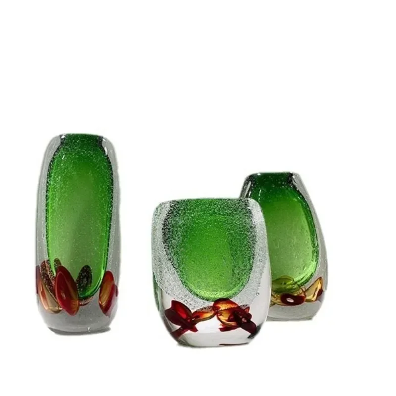 

Vaso de cristal vidro bolha ornamento vasos floresçãojo flores mesa vasos hidropônicos vaso decorativo vasos