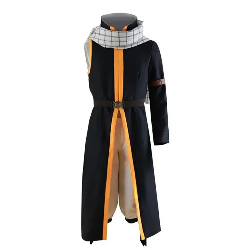 ناتسو دراغنيل تأثيري الجنية الذيل ناتسو أنيمي زي هالوين كول عباءة بانت وشاح الأحمر الذيل الوشم ملصق هدية كرنفال جديد