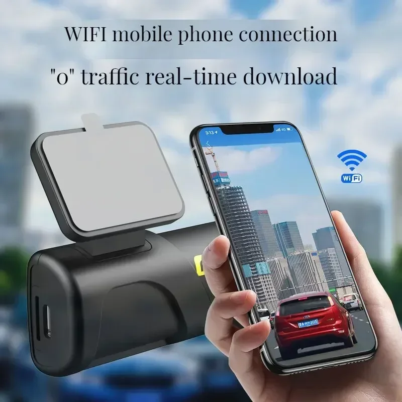 1080P HD WiFi DashCam or Car DVR Cameras Video RecorderAutoNight Vision Voice Control Wireless 24H ParkingMode car accessories