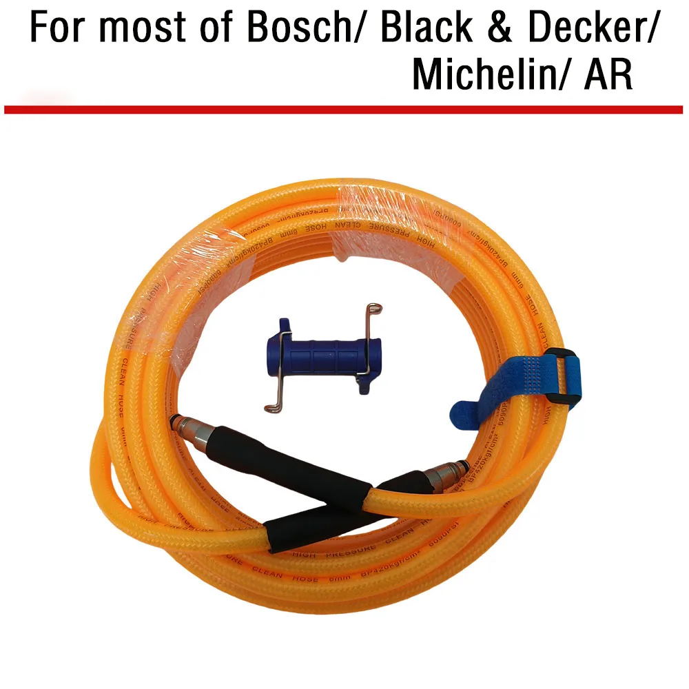 

High Pressure Car Cleaning Water Hose Pipe Extension Hose For most of Bosch/ Black & Decker/Michelin/ AR 0.5~40M