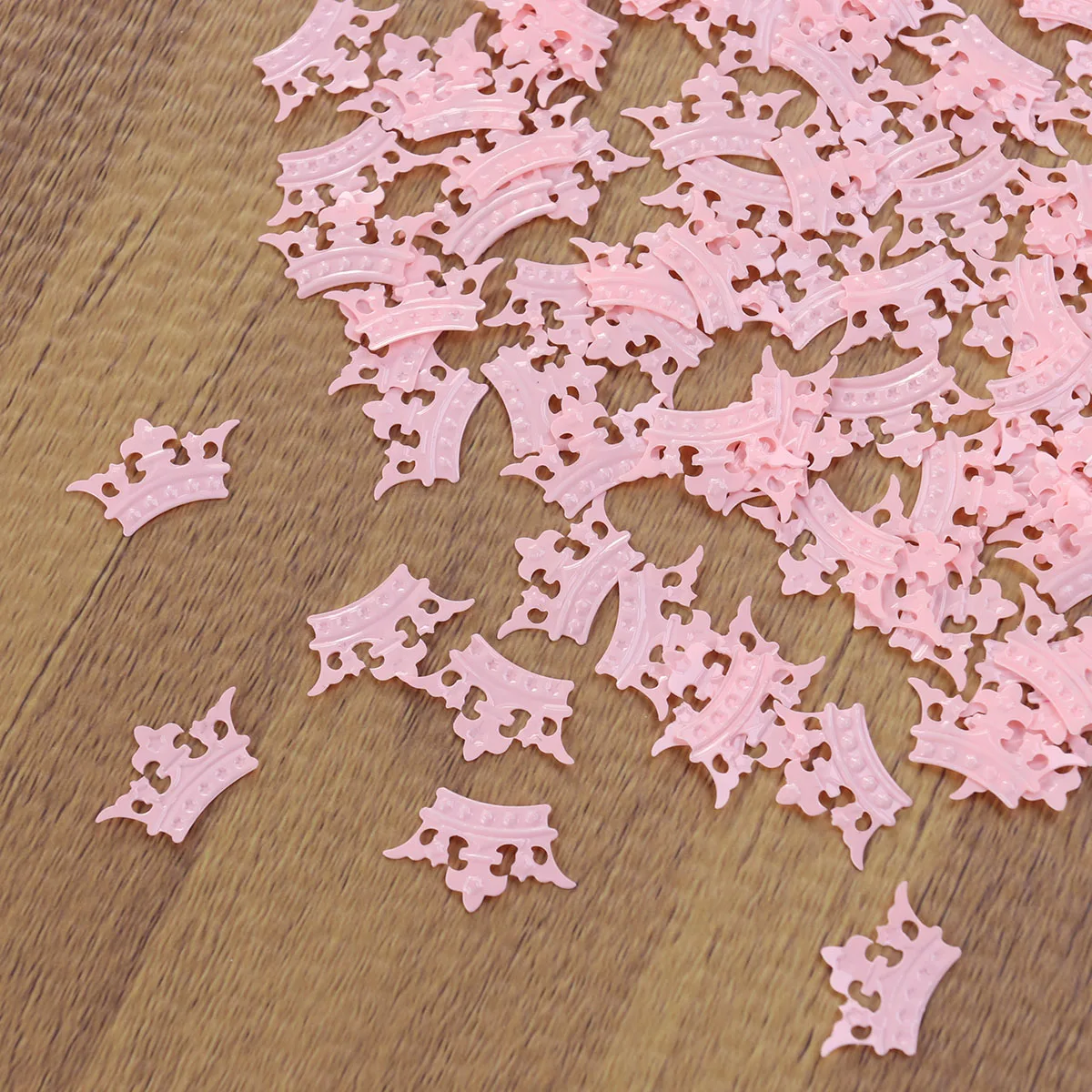 

15 Pcs Crown Shape Confetti for Party Wedding Birthday Super Flash Gold Glitter Biodegradable Eco Friendly Decor Pink Newborn