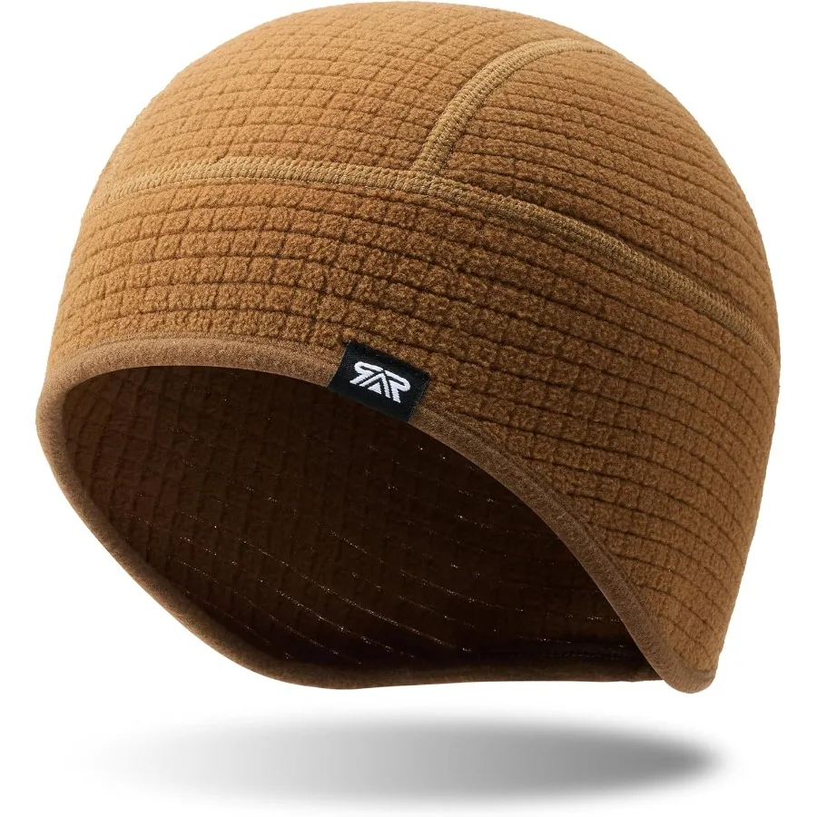 

SUNMECI Winter Thermal Helmet Liner Skull Cap Fleece Lined Warm Cycling Cap Ski Beanie for Men Women