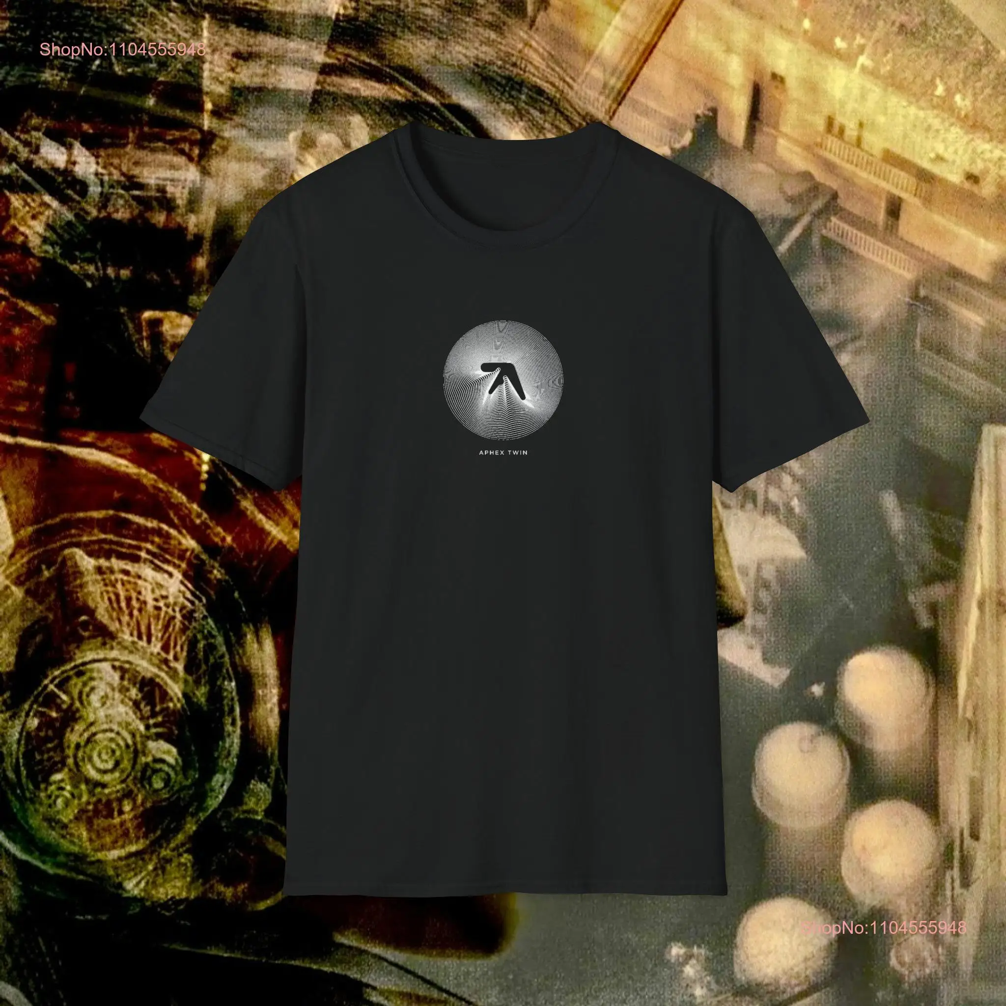 

Aphex Twin Softstyle T Shirt long or short sleeves
