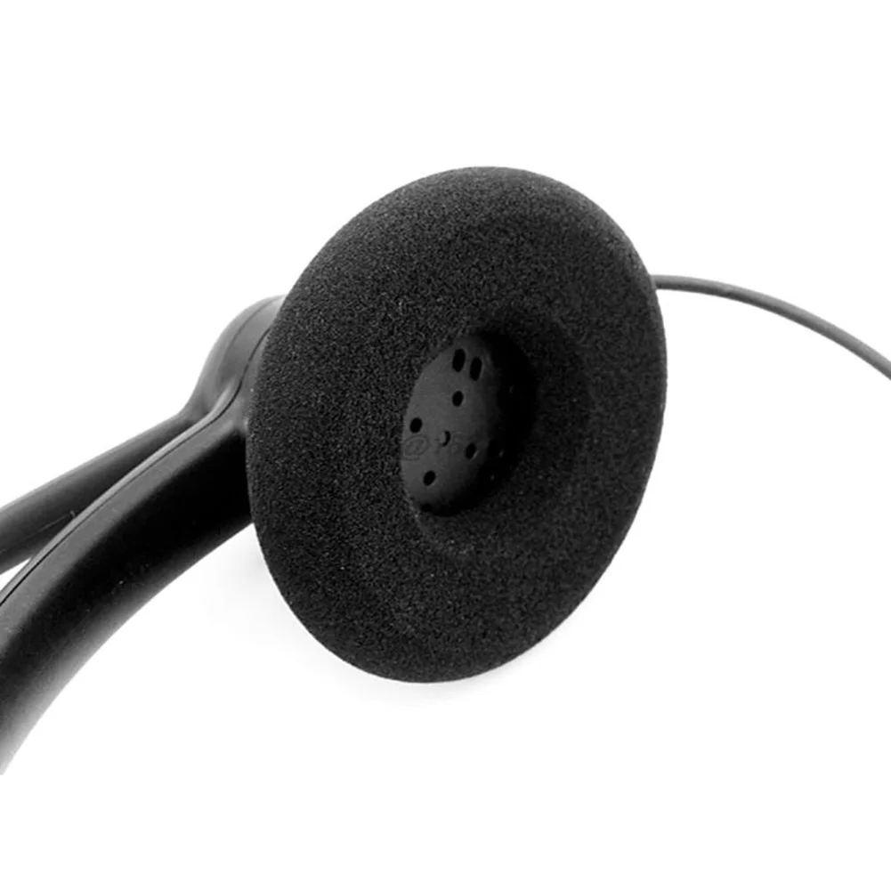 Coussretours d'oreille en mousse de remplacement pour téléphone Blackwire Communautés tronics, bouchons d'oreille, capuchon de casque, pièce pour écouteur, sauna, C3220, C3210, C3215, C3225, 2 pièces