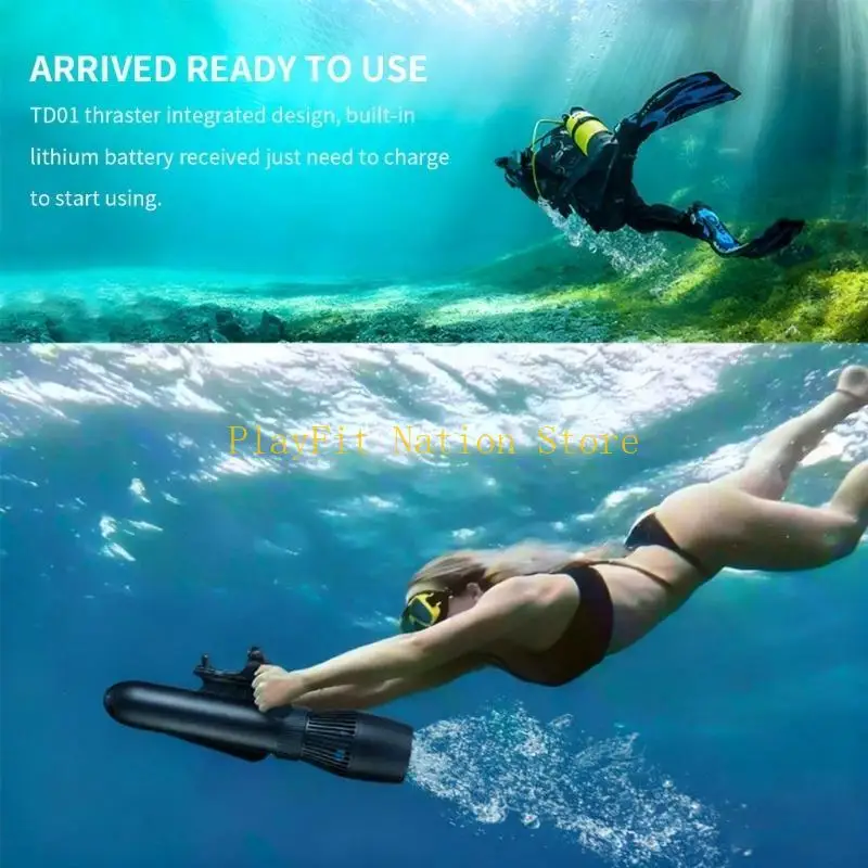 جهاز الدفع تحت الماء من الأكريليك المقاوم للضغط 242F #4