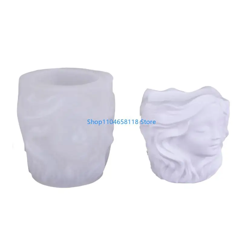 

Silicone Mold For DIY Concrete Planter Home Decoration Crafting Supplies Jewelry
