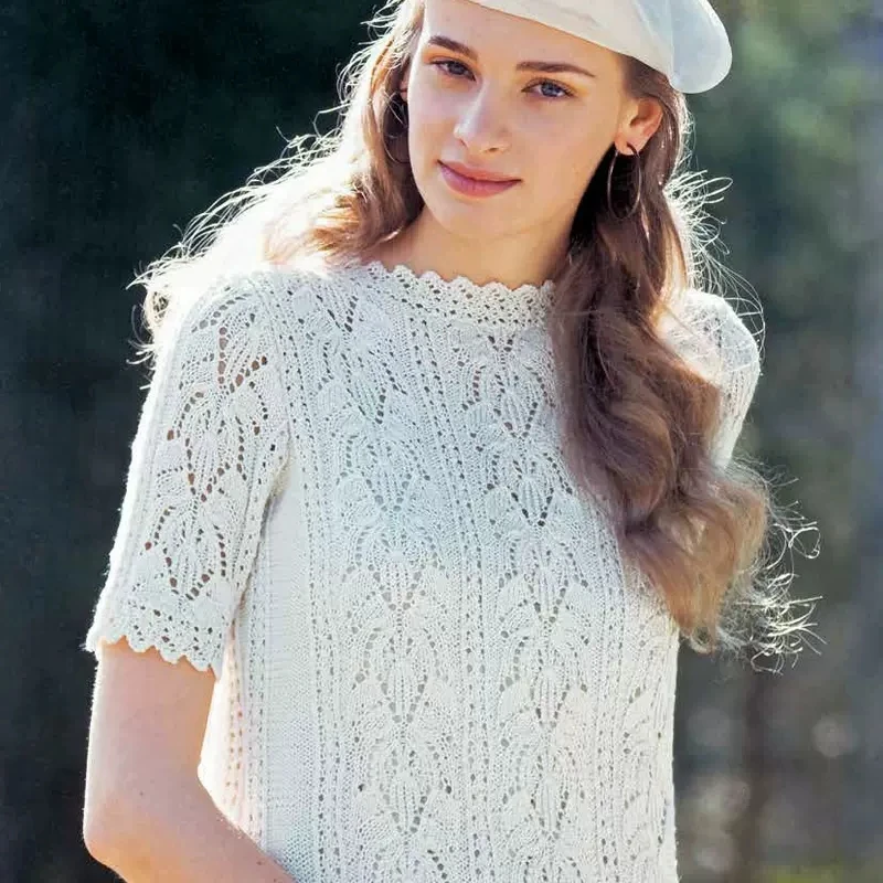 New Four Seasons Pattern Sweater Knitting Book Volume 2 By Hitomi Shida Pullover, Shawl, Vest Crochet Knitting Tutorial Book