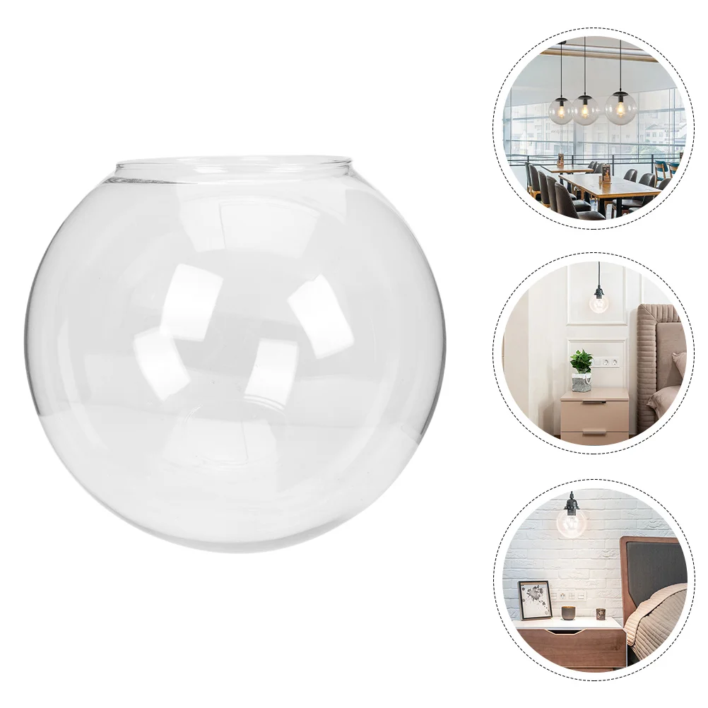 

Home Glass Lampshade LED Light Cover Adornment Design Warm Gentle Light for Living Room Lamp Cover