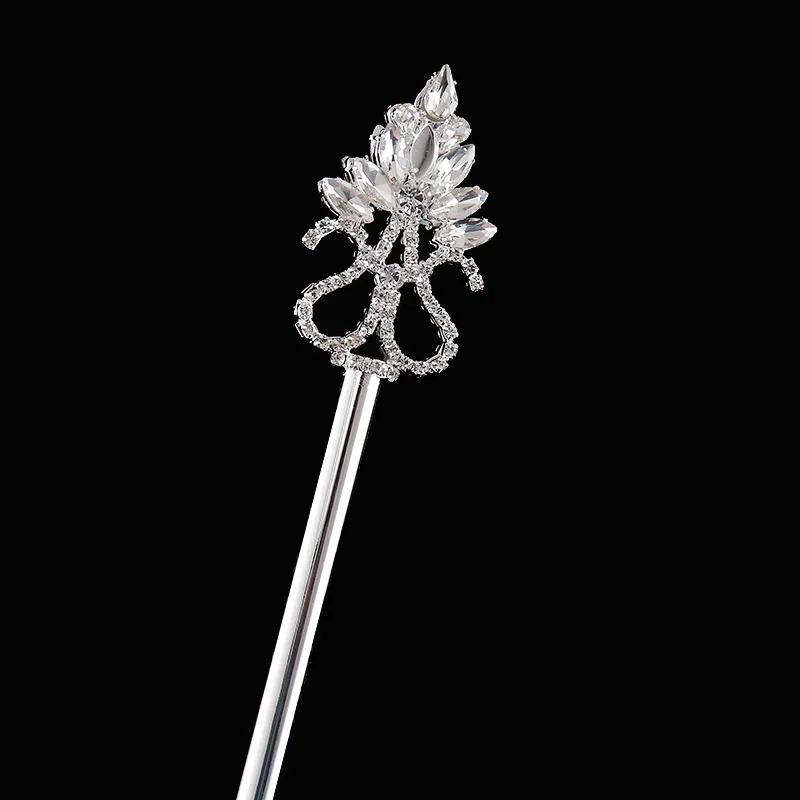 마법의 크리스탈 꽃 마법 지팡이 어린이 휴일 액세서리 의상 소품