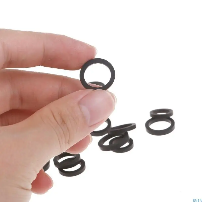 R91A Idler Pulley Rubber for Tape Players Idle Wheel Belt for Deck Record Tape Player 3.5mm Thick