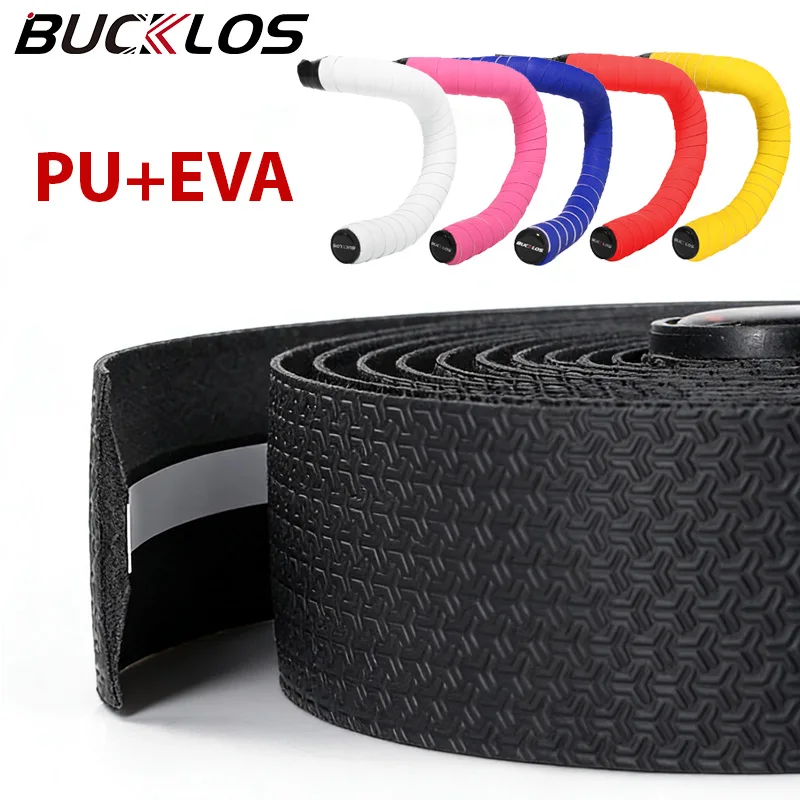 BUCKLOS Ultralight Handlebar Tape for Road Gravel Bicycle Shock Absorbing Drop Bike Handle Bar Tapes Non-Slip Tape Cycling Parts