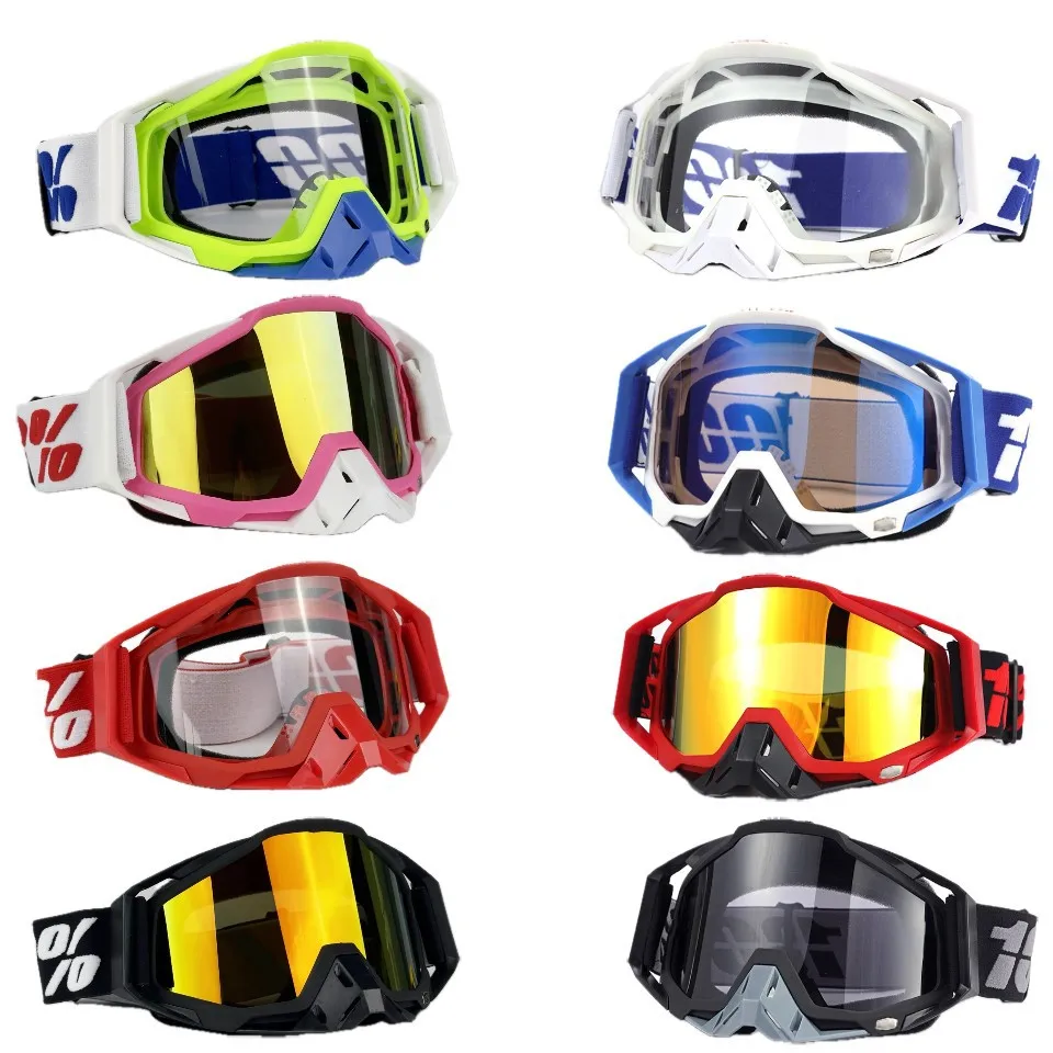 Gafas de Motocicleta de Alta Calidad, Gafas de Motocross, Gafas para Casco, Moto, Bicicleta de Montaña, Esquí, Deportes al Aire Libre, Scooter