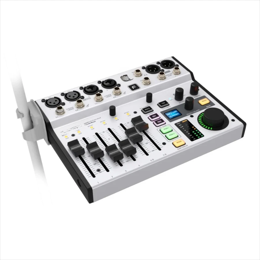 8 Professional Digital Mixer Ultra-low Noise, High Headroom Digital Mixer with Wireless Remote Control