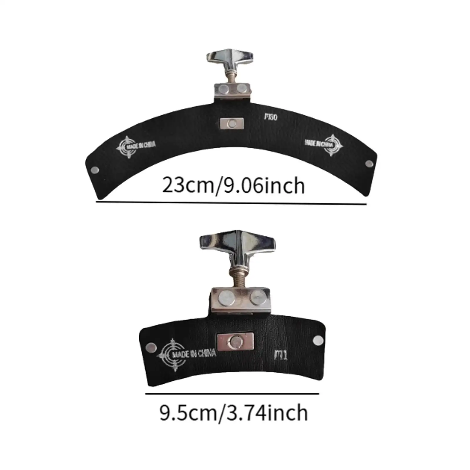 Drum Dampeners Pad ทนทาน Drum Mute Pad สําหรับ Bass Snare Percussion Instrument