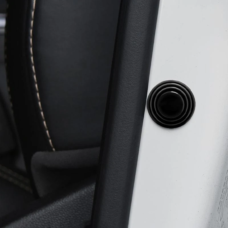 

10 шт., защитные наклейки на бампер двери автомобиля, универсальные амортизирующие прокладки, защита бампера для большинства