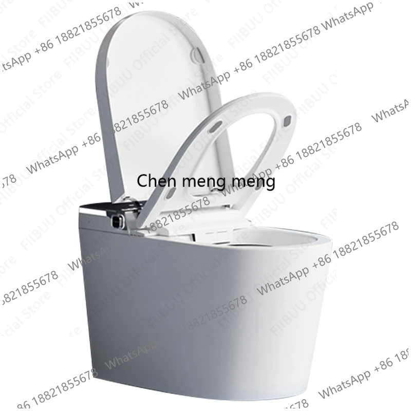Smart Bidet for Bathroom Toilet Built-in Water Tank Toilet Auto Flush Warm Water Dryer HeatedSeat No Water Pressure Restriction