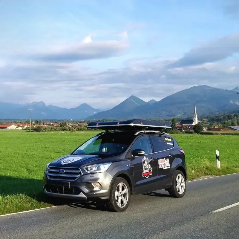 Automatic Hardshell Car Rooftop Tent Other Lightweight Folding Hard Shell Tents for Trip