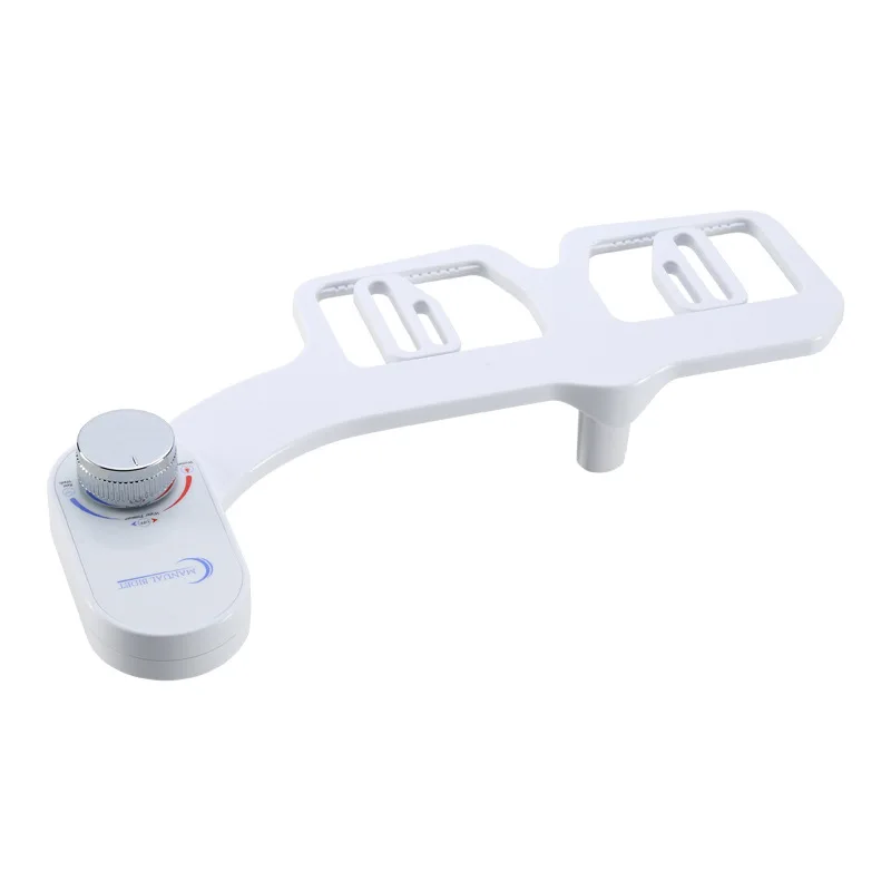 

Single and double nozzle bidet toilet sprayer accessory with diverter for bathroom