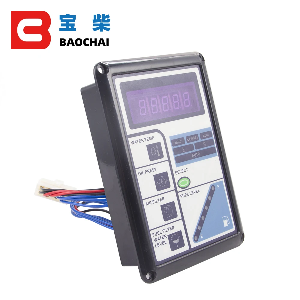 Imagem -03 - Módulo de Controlador Gerador Diesel Elektrische Display Lcd Motor Genconjunto Automatische Bedieningspaneel Dínamo Deel Wee Stekkers