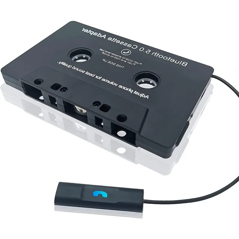 Poq Good Tape Player adaptador Kit de coche reproductor de Cassette de Audio estéreo receptor de música Bluetooth 5,0 Vintage Car Cassette SD MMC MP3