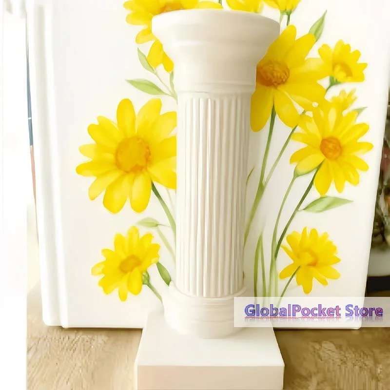 [TG823]2pcs 3D Printed Column Bookends – Minimalist Book Stand, High-Quality Desktop Decor, Study Office Gift