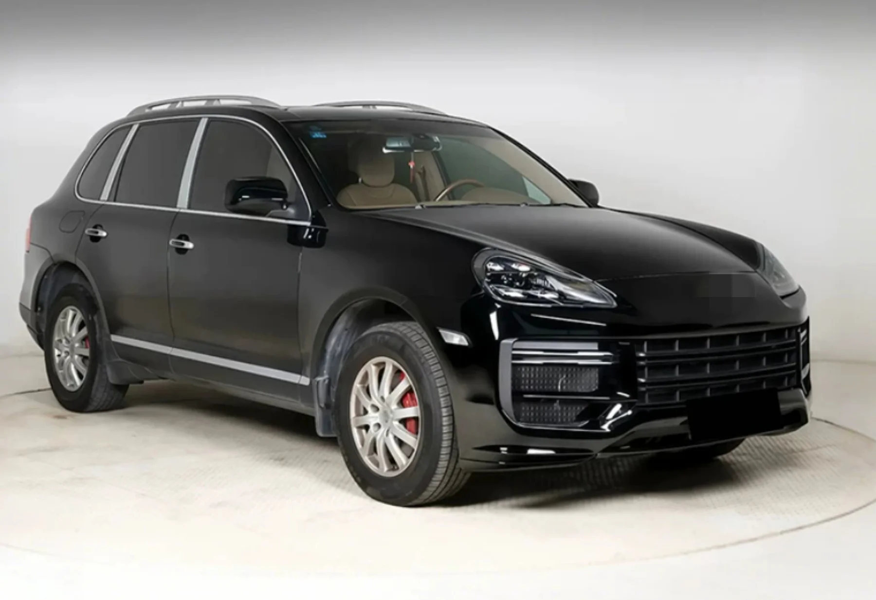 Car Body kit front bumper for Porsche Cayenne 957 modified GTS 2024  Radiator grille wheel arch view 5