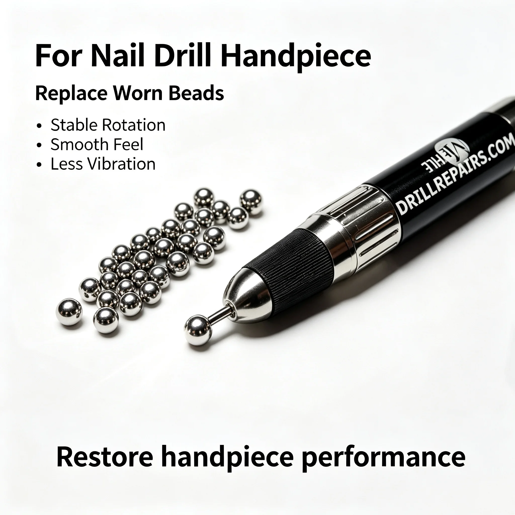 Kupa Me File Nail Drill Handpiece Cam Balls