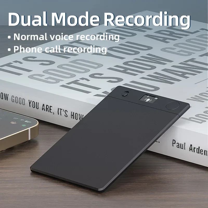 AI voice recorders Empowered by ChatGPT audio recorder with megsafe App Control Transcribe & Summarize  for Calls, Meetings