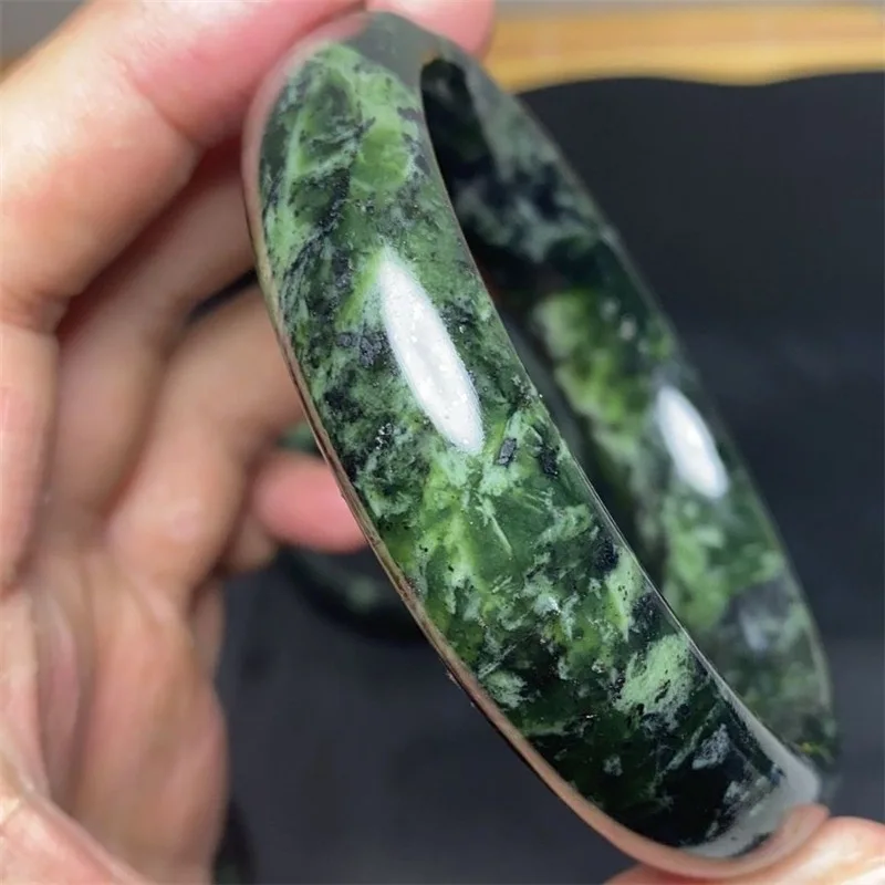 Natural Medicine King Stone Bracelet Women's Dark Green Bracelet Active Magnetic Force