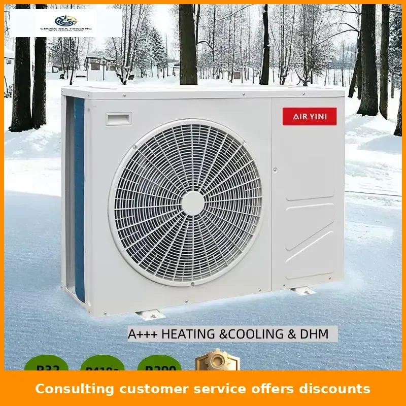 2025 OEM 8kW All-in-One Heat Pump for Heating Cooling And Hot Water 220V CE Certified Household Unit Eco-Friendly R32 Refrigeran