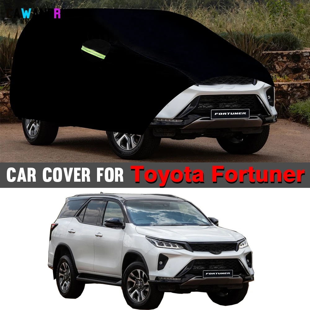 

Полный чехол для автомобиля Toyota Fortuner SW4 2004-2026, устойчивый к солнцу, дождю, снегу, ветру, царапинам, водонепроницаемый чехол для внедорожника