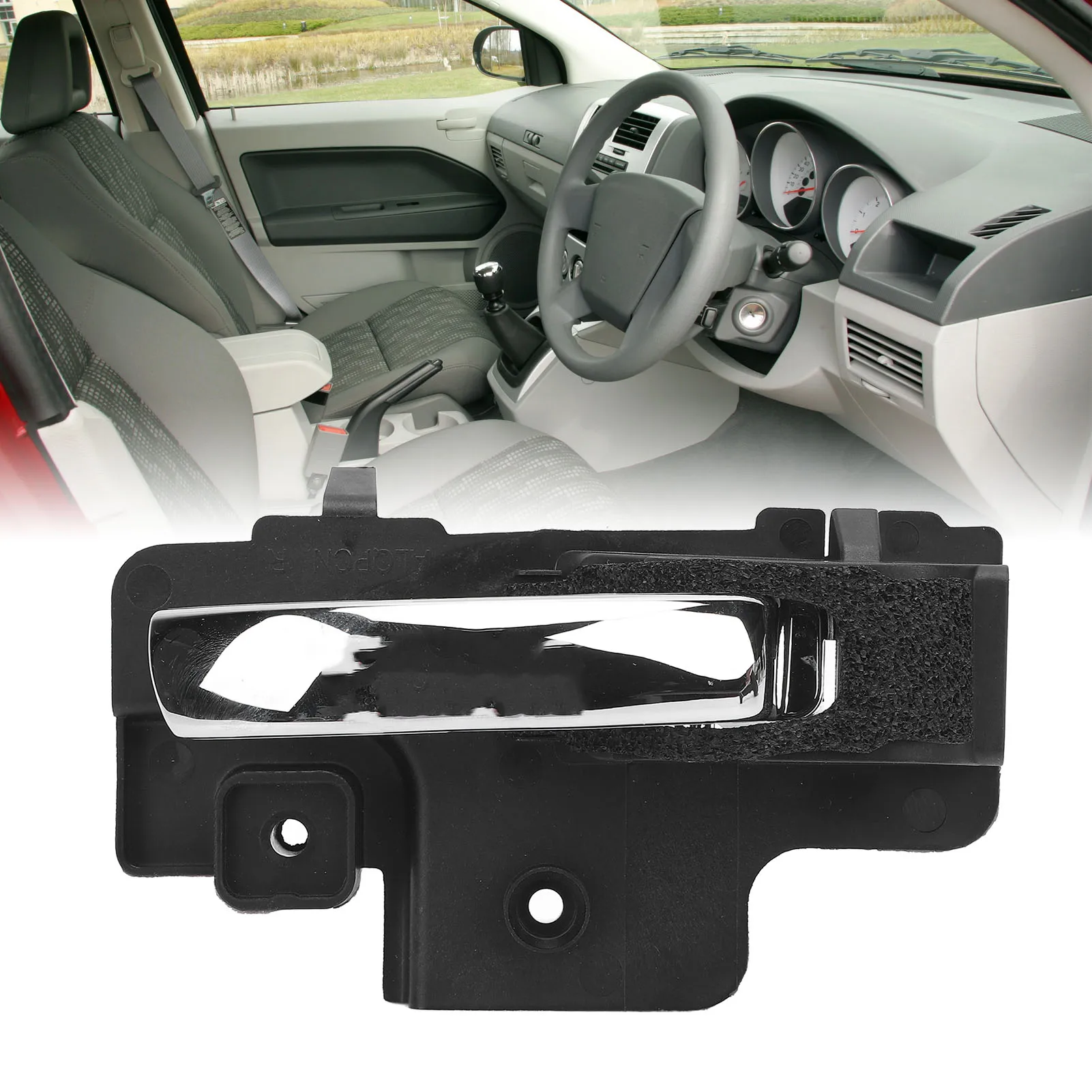 

Auto Interior Door Handle Smoother Grip Car Inside Door Handle Stylish Look Improved Sensitivity High Robustness for Caliber