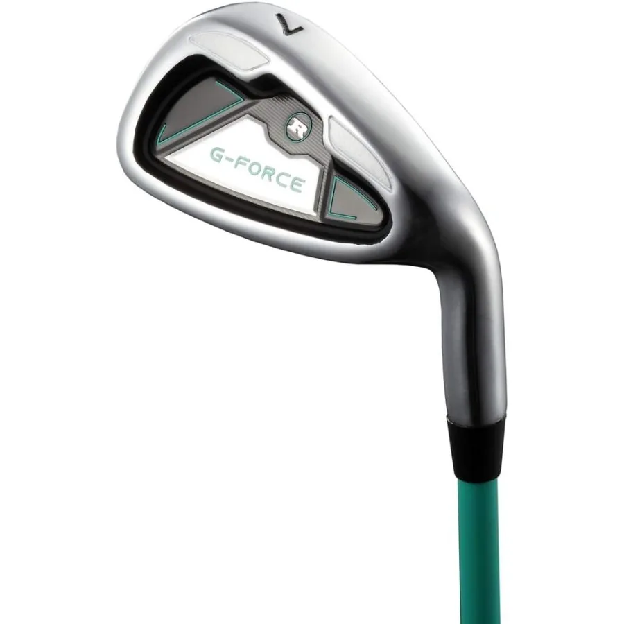 Golf Junior G-Force Girls Ensemble de clubs de golf pour droitier avec sac pour jeunes joueurs féminins Idéal pour les débutants et les sports scolaires professionnels