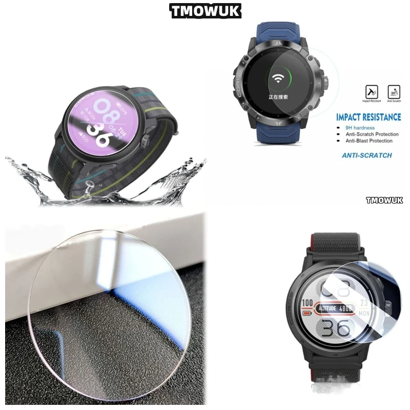 

​​For Coros PACE 2 46MM VERTIX 2 APEX 2 Pro Screen Protector 9H Hardness HD Clear Scratch-Resistant Smartwatch Film​​