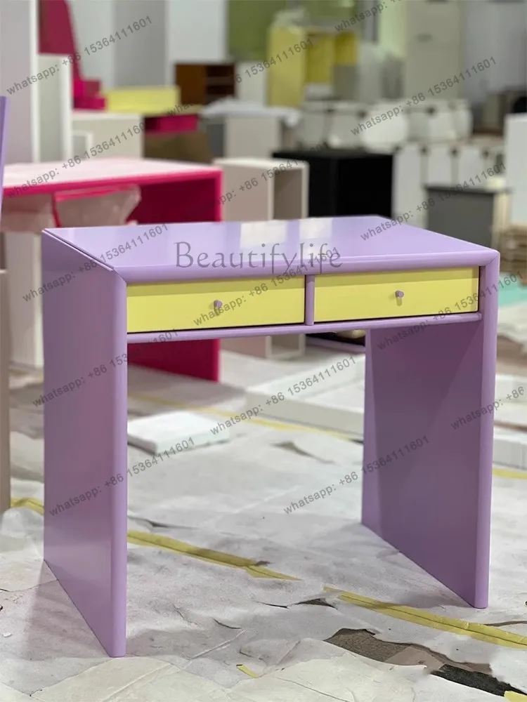 Cassettiera integrata con cassetti portaoggetti per camera da letto per ragazze