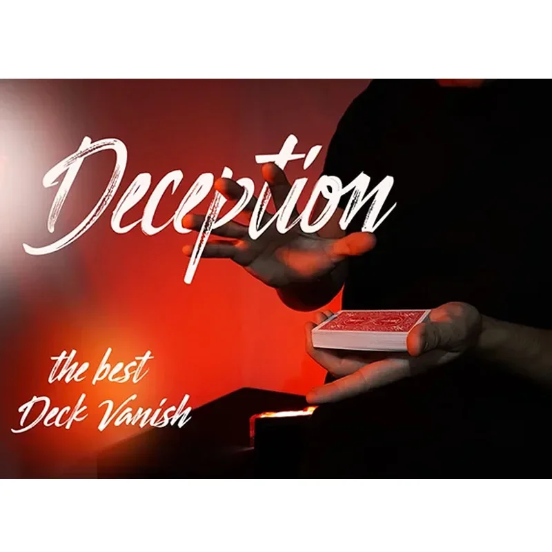 Deception by Ilya Melyukhin Magic Tricks Cards Illusions Deck Vanish Super Visual Magia Props Close up Street Magie Gimmick