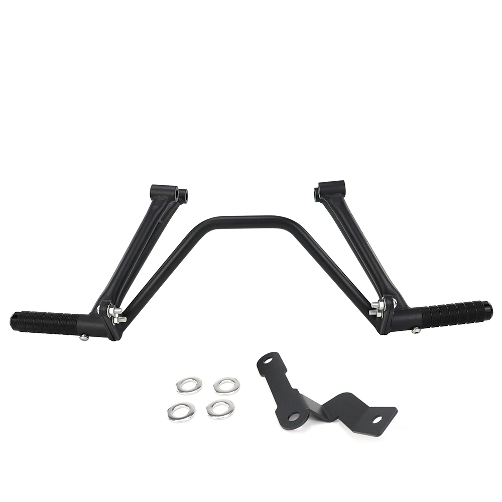Voor Yamaha FZ-07 FZ07 MT-07 MT07 2014-2025 Motorfiets Stalen Front Crash Bar Motorbeschermer Stunt Subcage Passagier Voetsteunen