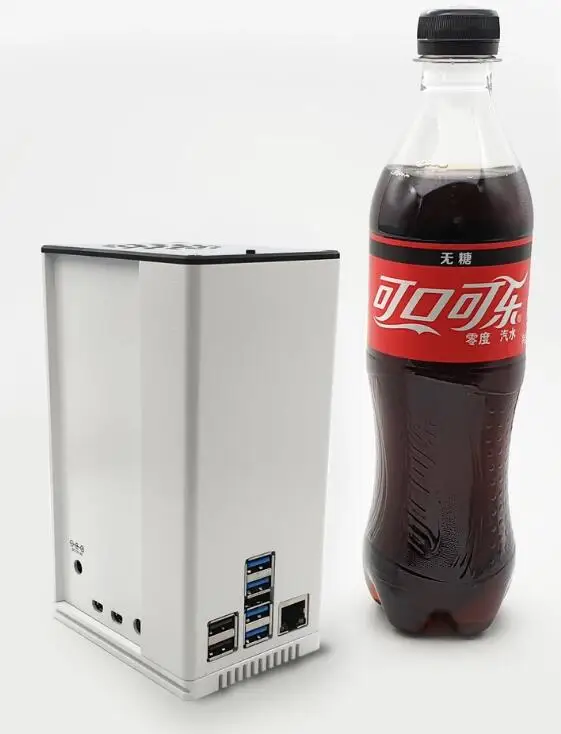 QUAD SATA KIT FOR RASPBERRY PI 4 Easily build your own NAS Network Storage Server KI