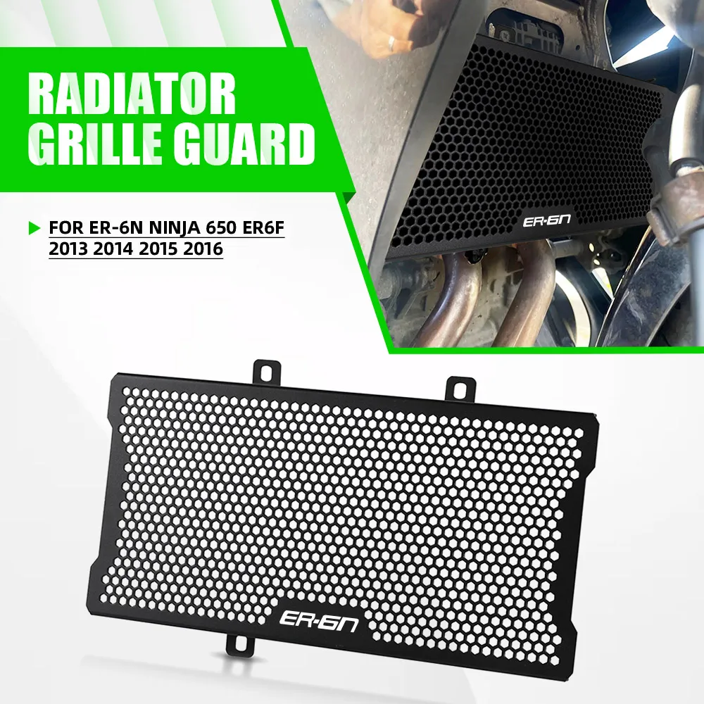For Kawasaki ER-6N Ninja 650 ER6F 2013 2014 2015 2016 Radiator Grille Guard Cover Protection Accessories ER6N Ninja650 ER-6F