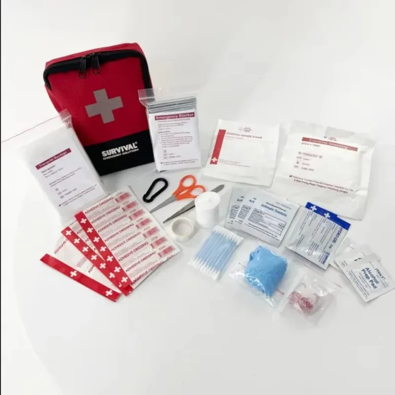 Portable First Aid Kit in First Aid Kit Promotional Custom Logo Printing First Aid