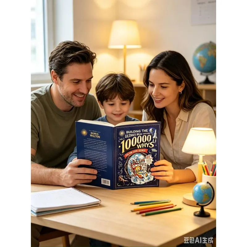 Building The Ultimate Brain: 100000 Whys – Fun and Joyful Science for Kids To Develop A Scientist’s Way of Thinking, Explore The