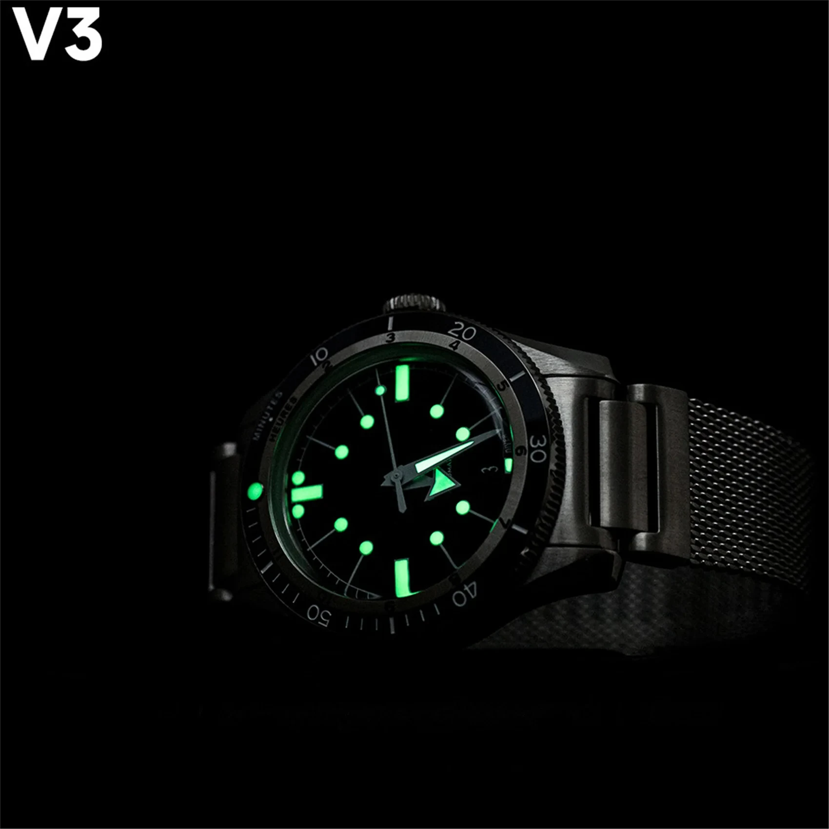 IXDAO IPOSE 2025 NEW GMT SW200 Automatic Movement Mechanical Wristwatch Man ETA Sports Retro Diving Casual Dress 200m Waterproof