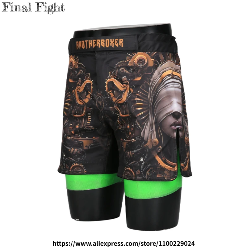 

MMA Shorts Men's Boxing Trunks Women Kids Sublimated Martial Arts Grappling Workout Clothes Gym Wrestling Kickboxing Fight Pants