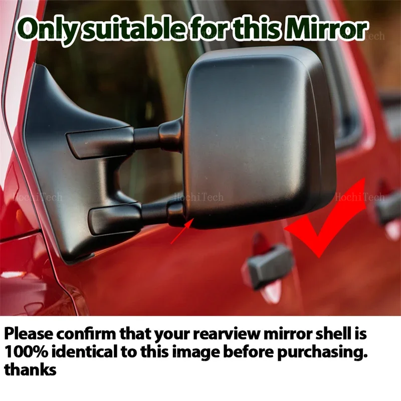 For Nissan Titan A60 2004 05 06 07 08 09 10 11 12 13 14 15 Left or Right Mirror Heated Side Mirror Glass Rearview Mirror Lens