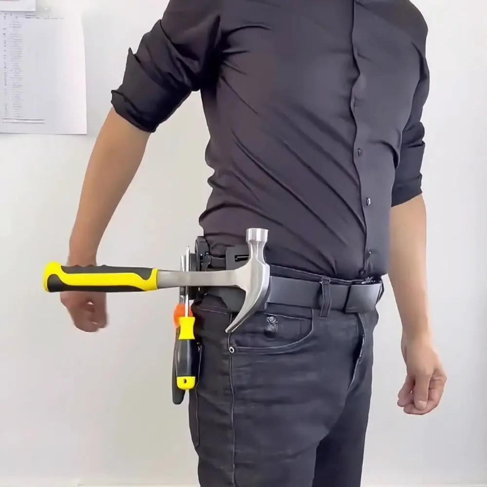 Tool Belt Clip Magnetic Suction Belt Clip Magnet Tool Magnetic Clip Screw Hardware Storage Strong Magnetic Tool