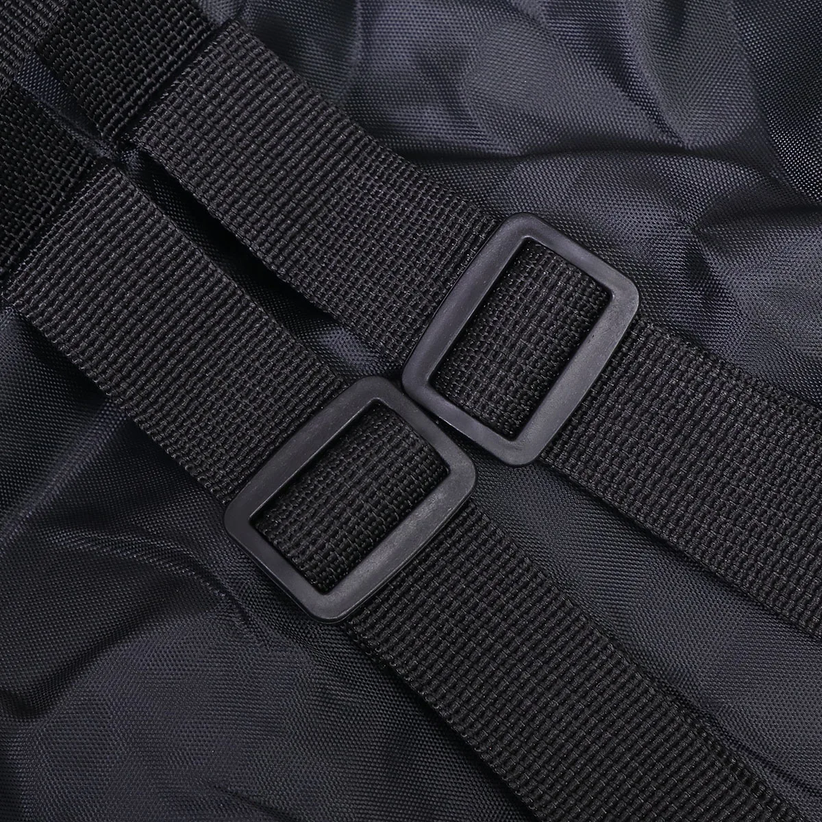 

Black Kids Foldable Mesh Beach Bag Sand Shell Storage Backpack Mesh Tote Heavy Duty Handle for Swimming Outdoors