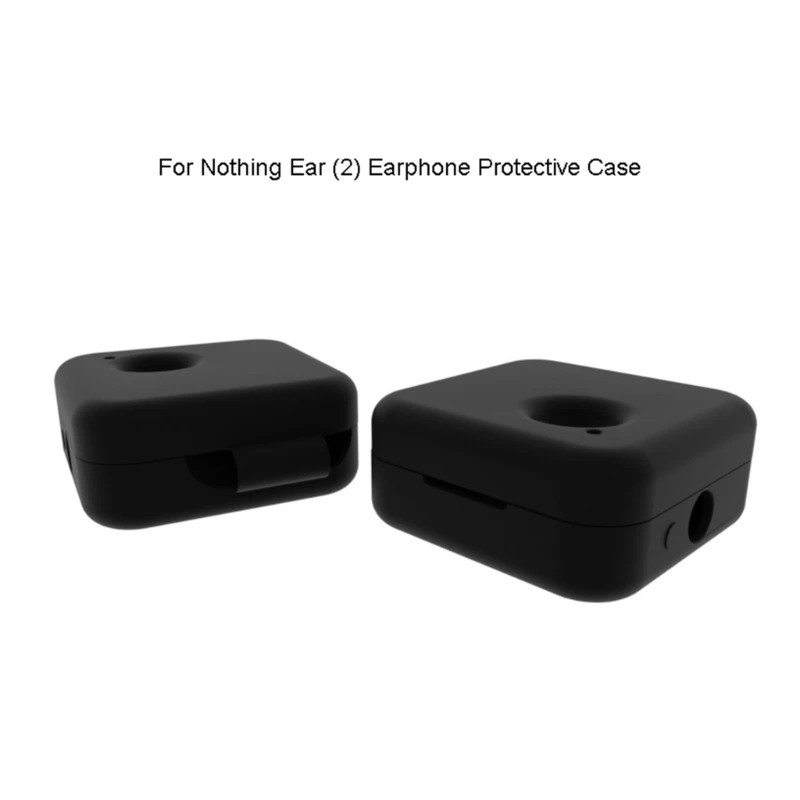 Earphone Silicone Protective Case for Nothing Ear (2) Wireless Earbud Cover Shockproof-Shell Washable Housing Anti-dust Sleeve